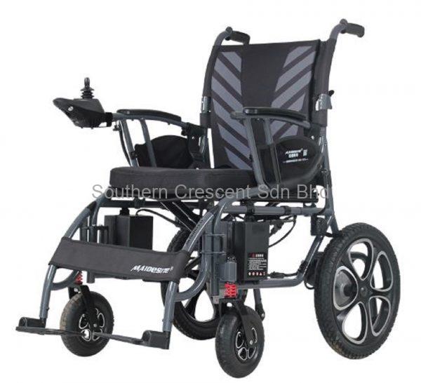 FULL PATENT STEEL ELECTRIC WHEELCHAIR 17″ LITHIUM (DLY-6024)