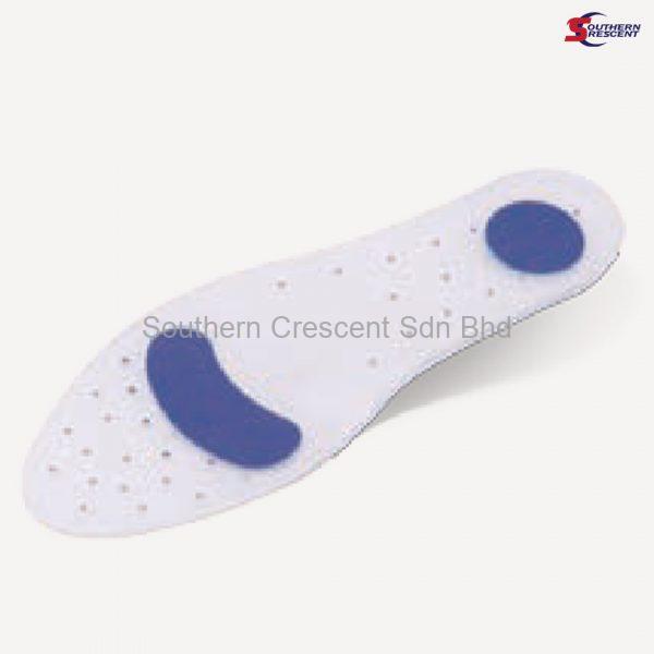 FULL SILICONE INSOLE WITH TWO DENSITIES “DIABETIC FRIENDLY”